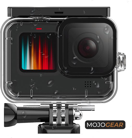 Kit d'accessoires MOJOGEAR GoPro avec boîtier étanche, filtres, protecteur d'écran - Accessoires GoPro pour la plongée et la plongée en apnée