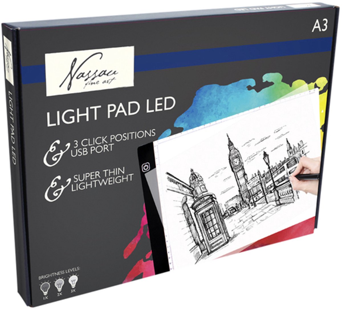 Lichtbak art sensations led a3