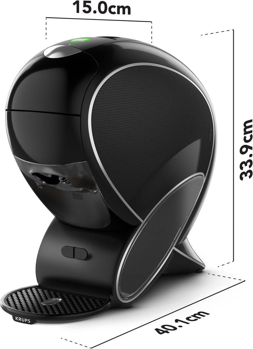 Krups NESCAFÉ Dolce Gusto NEO YY5678 - Latte Koffiemachine - Zwart - Speciaal ontworpen voor liefhebbers van zwarte koffie en melkspecialiteiten thumbnail 6