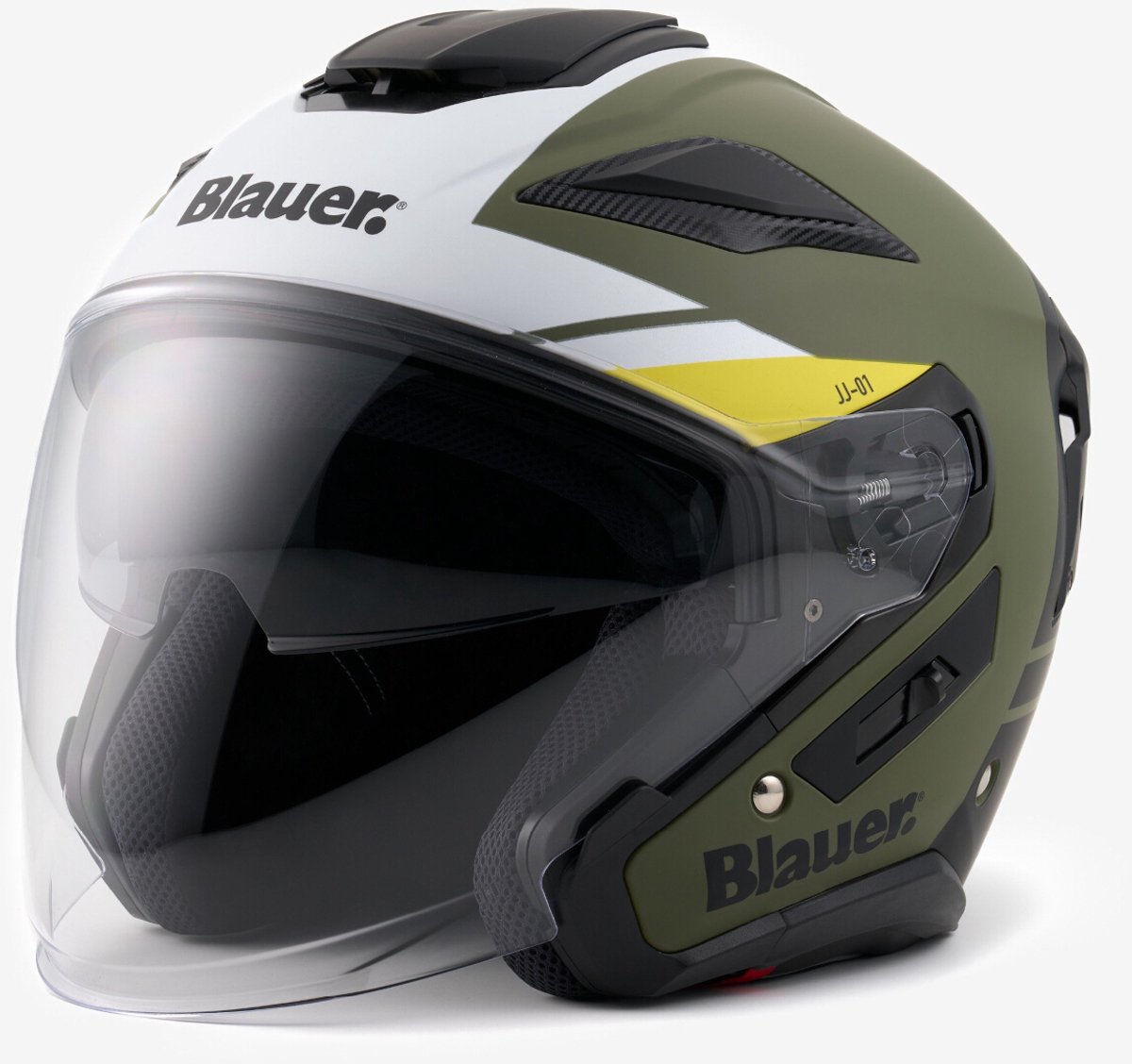 Blauer JJ-01 Mat Groen Jethelm - Maat XS - Helm
