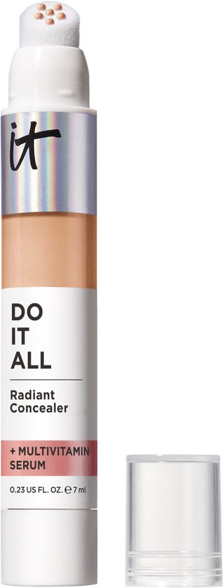 IT Cosmetics DO IT ALL Radiant Concealer - Concealer en multivitamine serum 2-in-1 - Medium dekking - 305 Medium Neutral