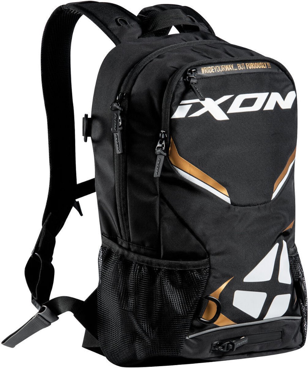 Ixon R-Tension 23 Zwart Wit Goud Rugtas - Maat - Rugzak