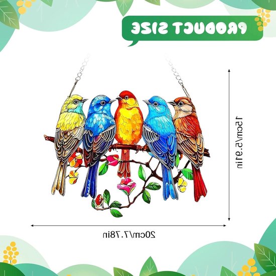 Kleurrijke Vogels Diamond Painting | Diamond Painting - Myth Of Asia