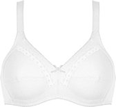 Naturana 100% katoenen soft BH zonder beugels maat 85B wit