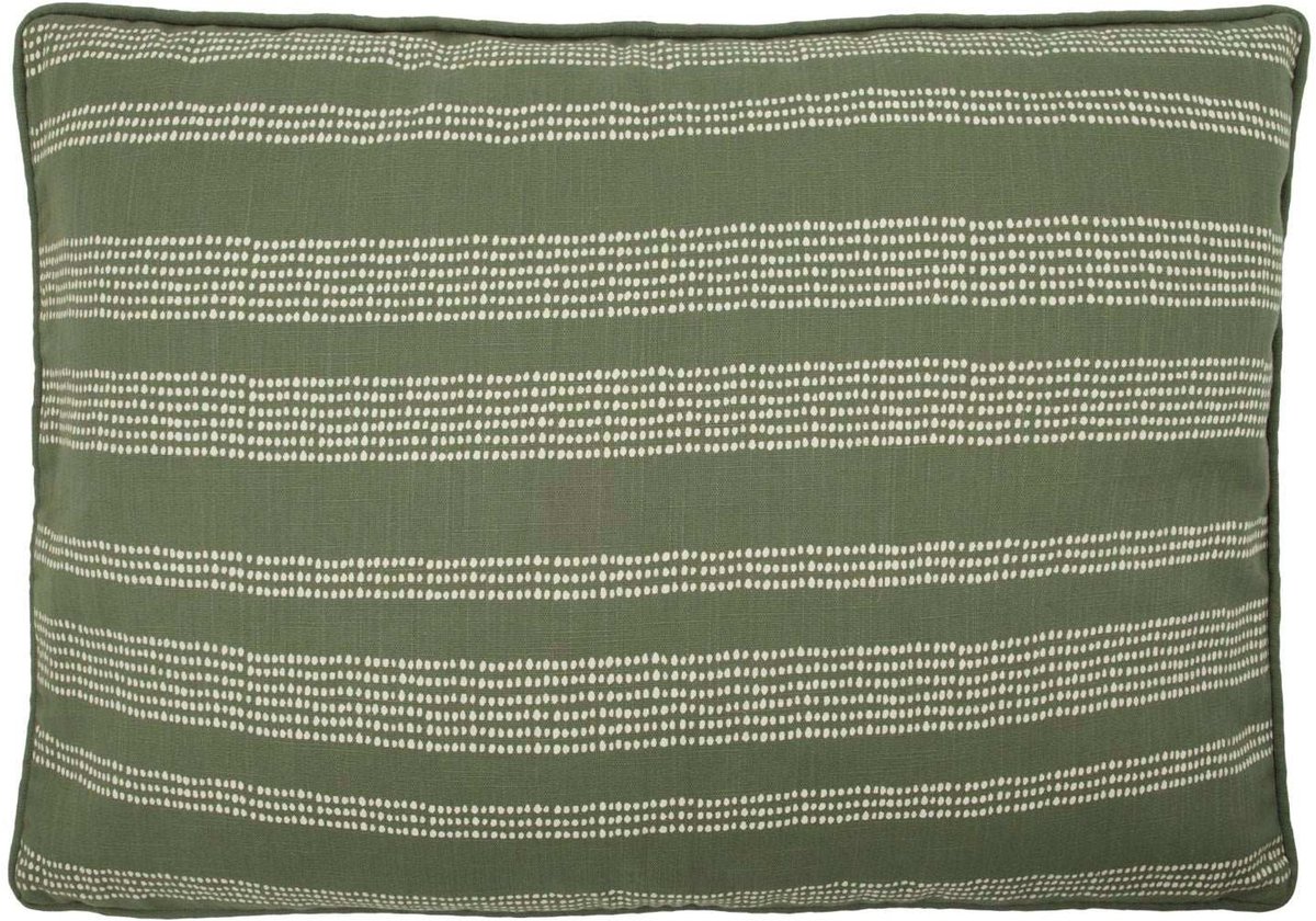 Kussenhoes Dotti groen 40x60cm