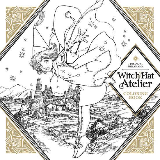 Witch Hat Atelier Coloring Book - cover