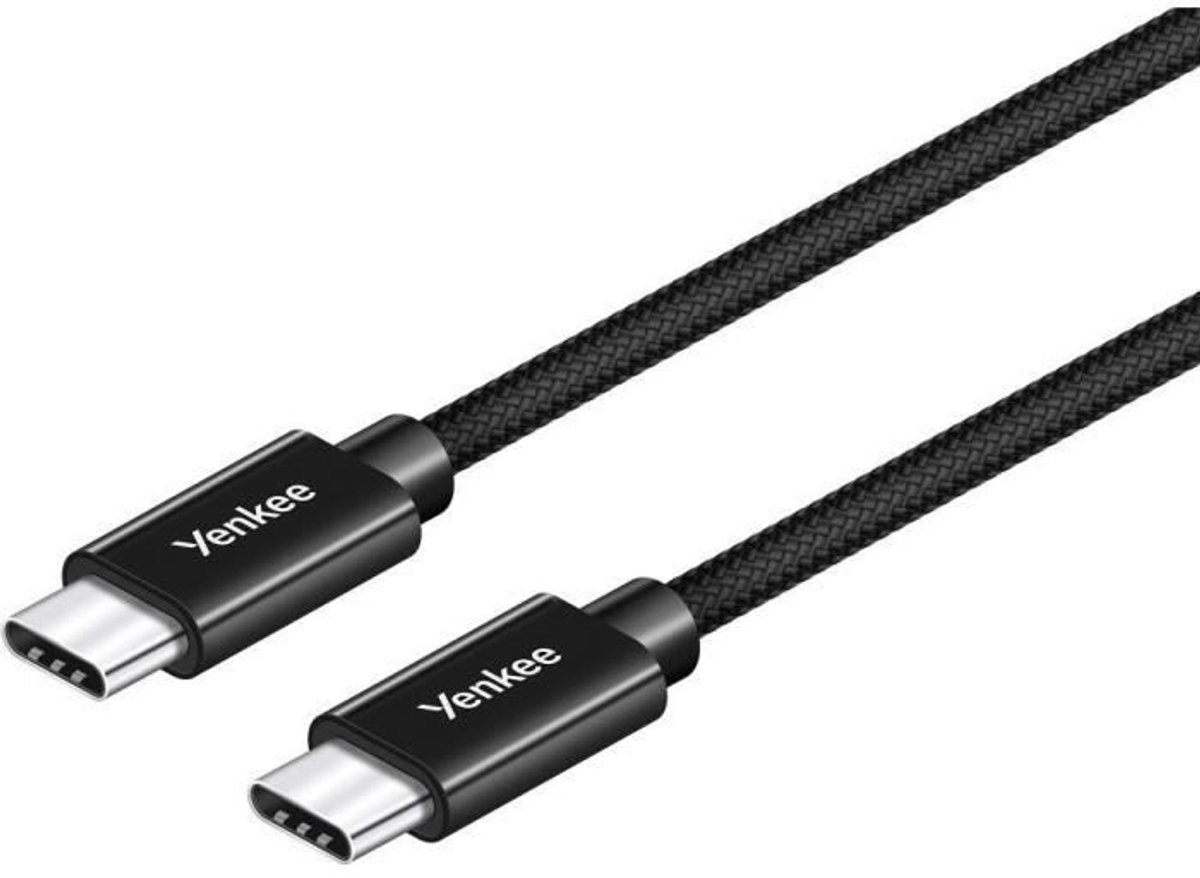 1m USB-C-kabel - YENKEE - YCU C101 BK