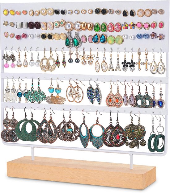 Sieradenrekjes - Oorbellenrekje - Sieradenrekje - Oorbellen Organizer ...