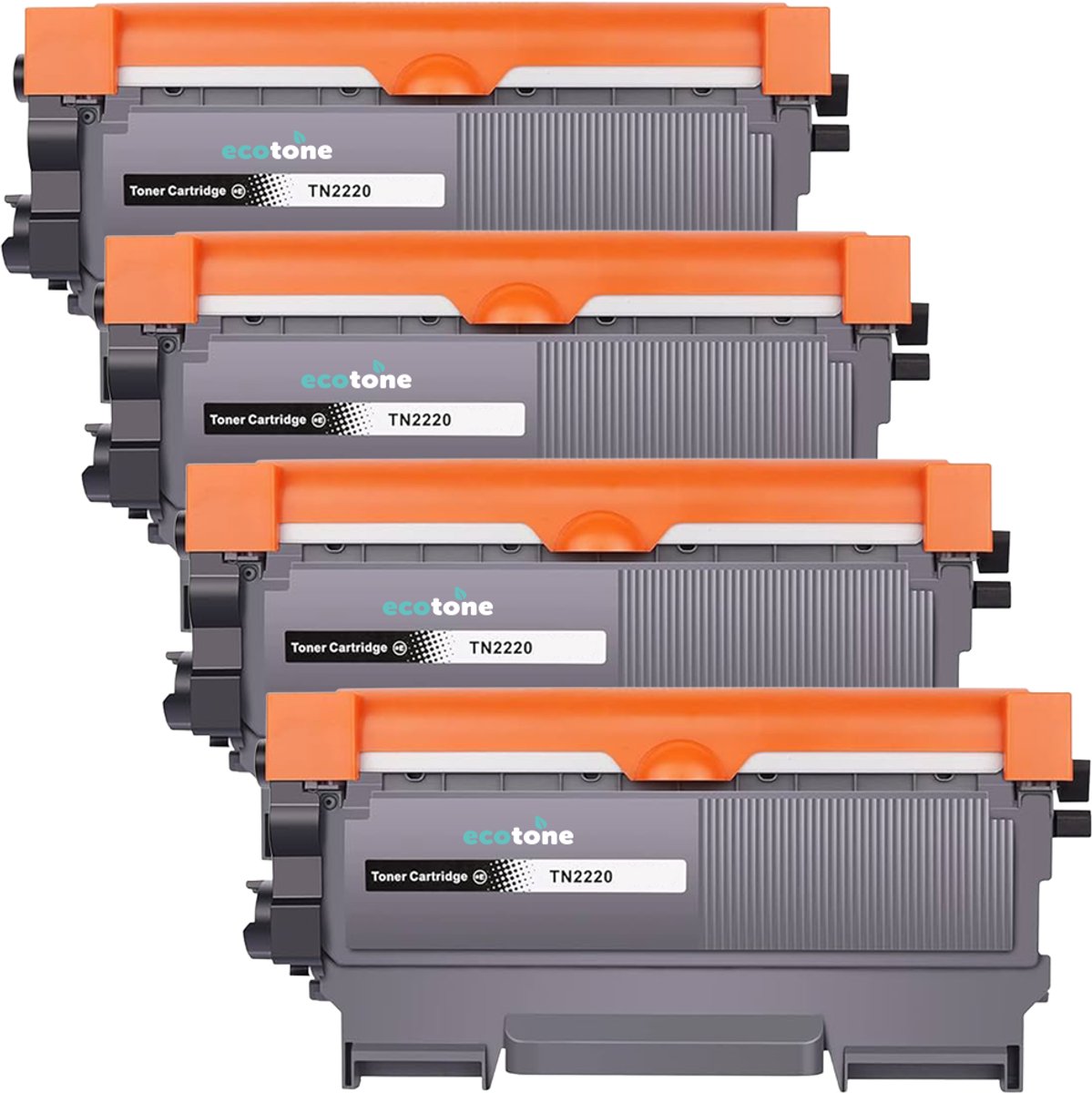 Ecopack (Replaces Brother TN-2220 toner) 4xBL - (BL 4x2600 Pages)