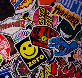 Skate stickers vinyl - 10 stuks laptopstickers