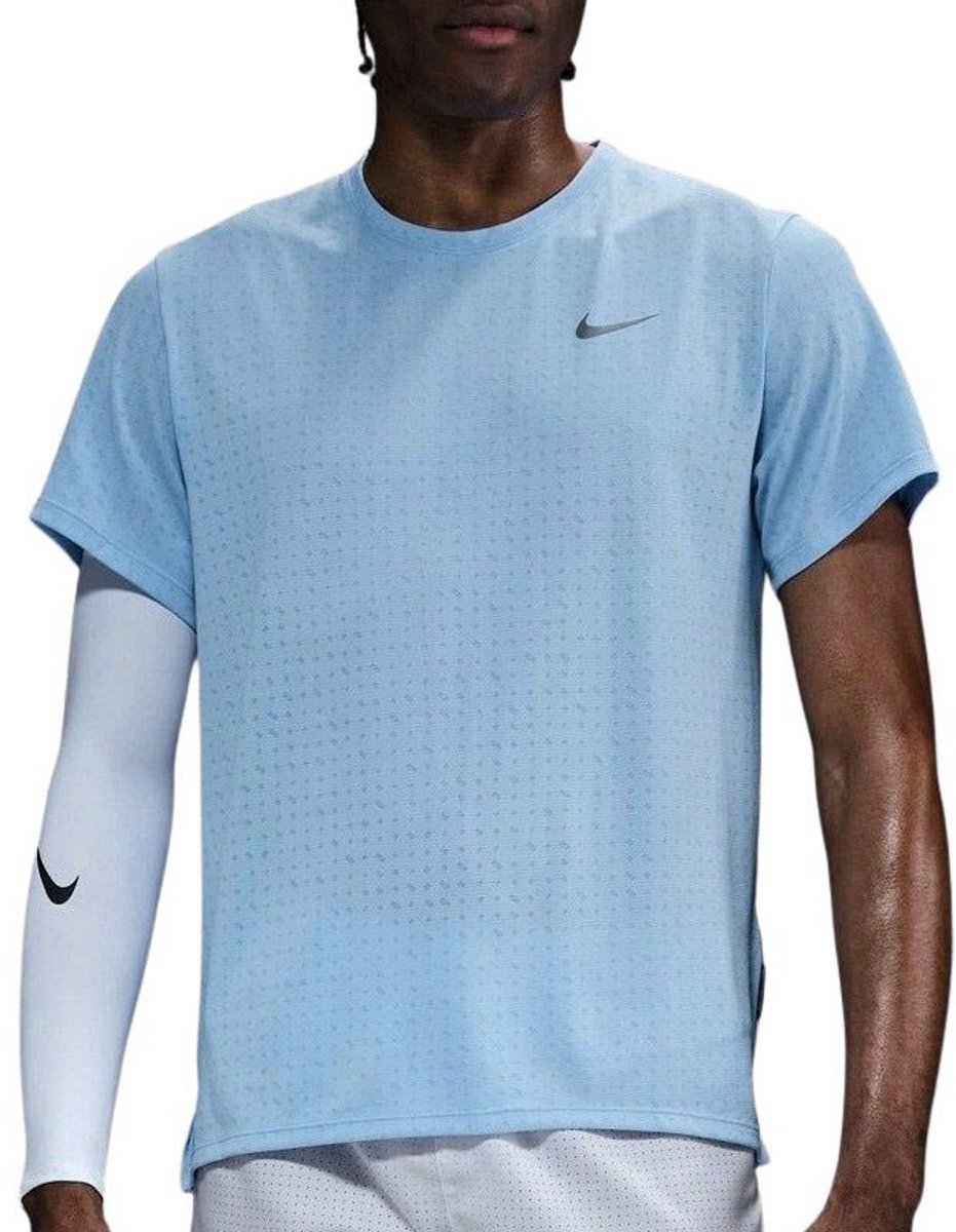 Nike Dri-FIT Miller Breathe Shirt Heren Blauw