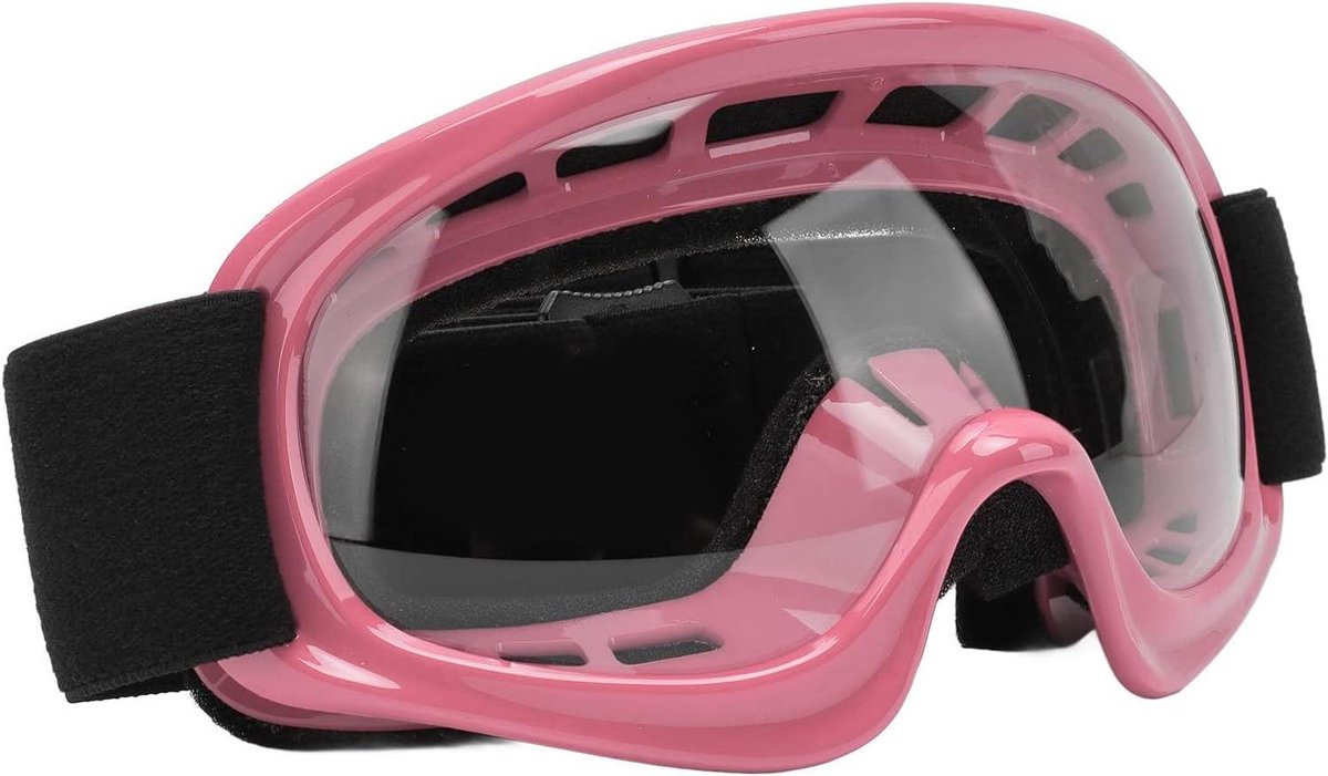 Allecto Plus - Winddichte Crossmotorbril voor Kinderen | Lichtgewicht en Zonbestendig | Verstelbaar en Comfortabel | Geschikt voor Buiten Fietsen Skiën ATV Off-road Racen