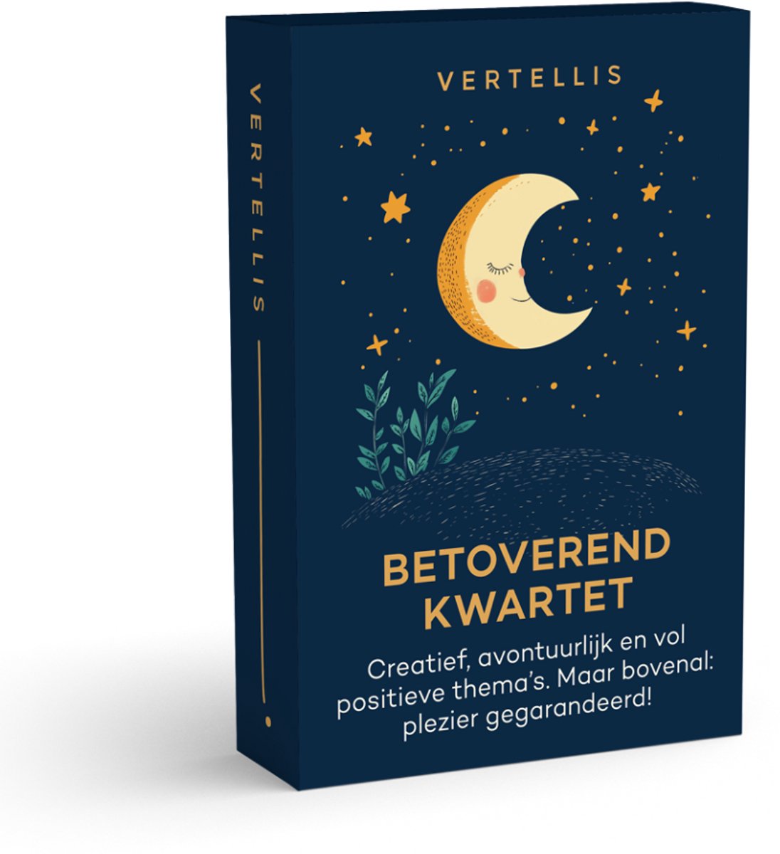 Vertellis Betoverend Kwartet - Kwartetspel voor Volwassenen en Kinderen - Kaartspel en Gezelschapsspel met Betekenis - Familiespel voor aan Tafel