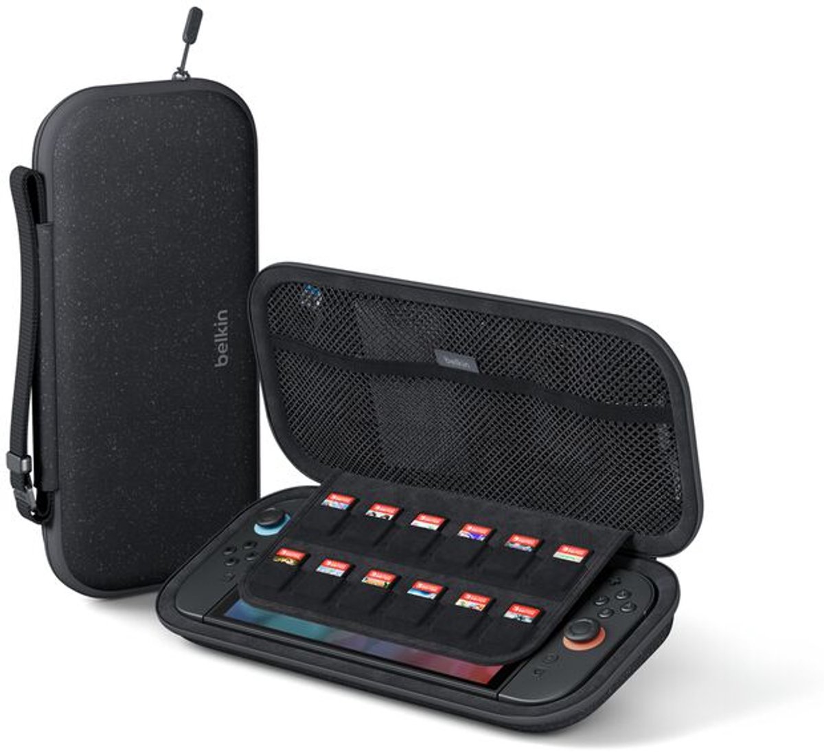 Belkin Gaming Nintendo Switch 2 Beschermhoes met AirTag vak – Antraciet