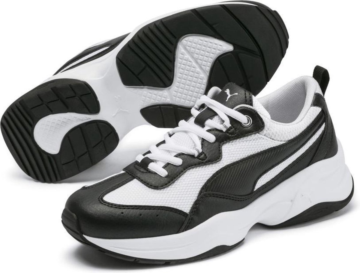 PUMA Cilia Sneakers Dames - Puma Black-Puma White-Gray Violet-Puma Silver -  Maat 36 | bol.com