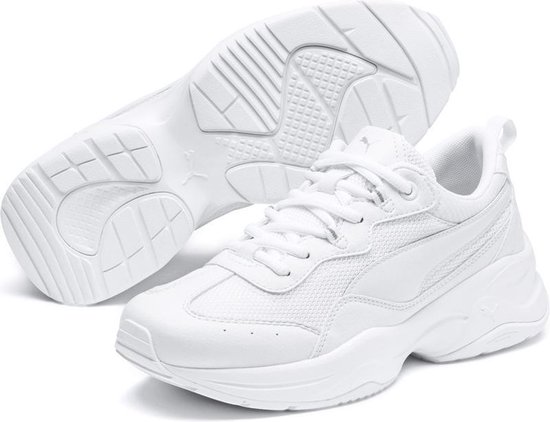 PUMA Cilia Sneakers Dames - Puma White-Gray Violet-Puma Silver - Maat 36 |  Bestel nu!