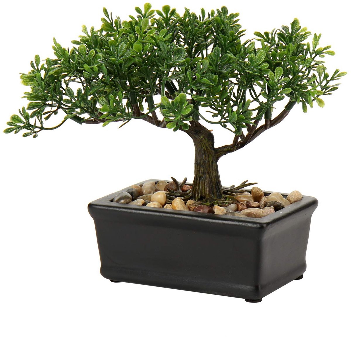 Ibenzoa® Kunstmatige Bonsai Boom in Pot voor Decoratie en Interieurverfraaiing