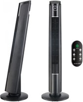 Bol.com CoolHome CF2203 Design Ventilator Zwart - Torenventilator - Afstandsbediening en Timer - Kolomventilator met Luchtreinig... aanbieding
