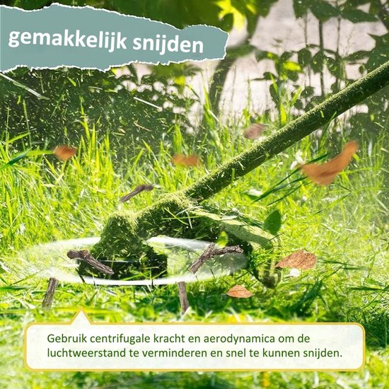 6 stuks trimmerdraadspoelen compatibel met Black & Decker, Ø 1,65 mm met 10 m trimmerdraad, bevat 6 vervangende snijspoelen, 1 vervangende spoelafdekking en 1 vervangende veer van Merkloos	 — afbeelding 4