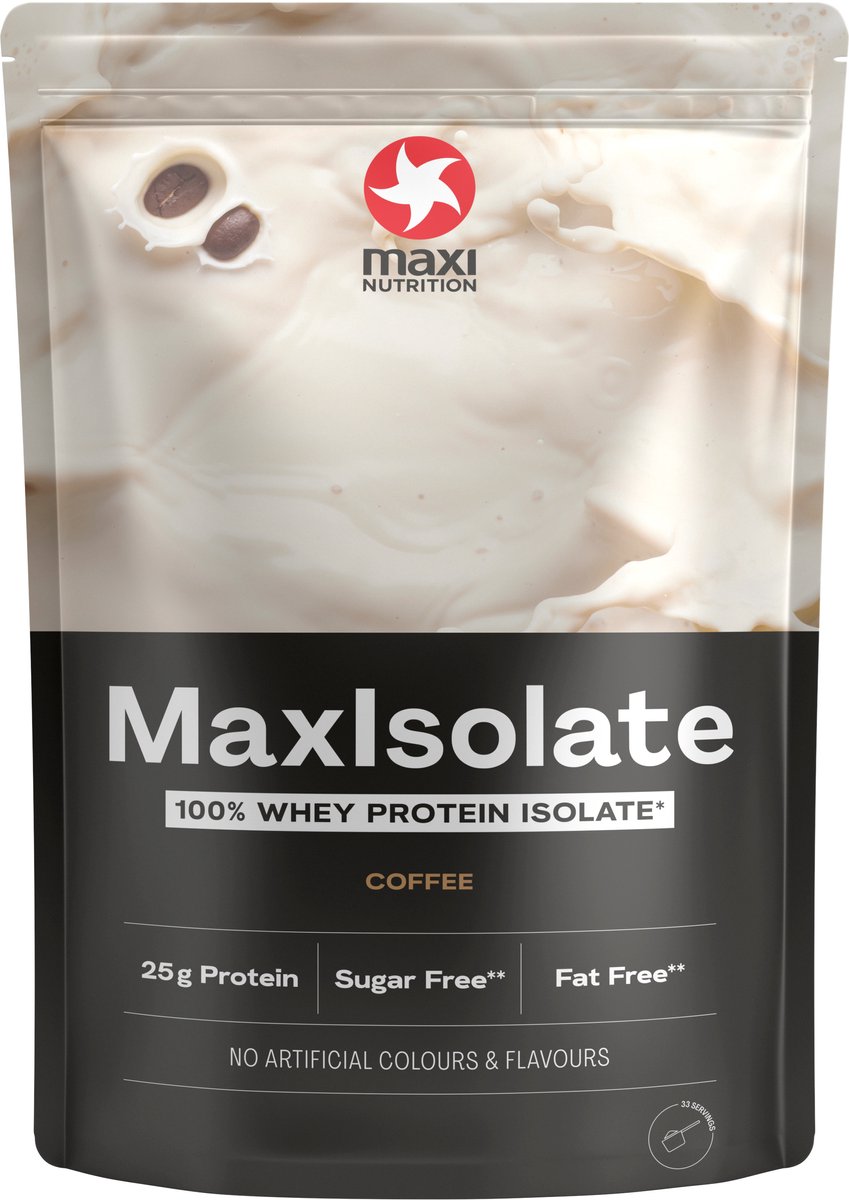 Maxi Nutrition Eiwit Isolaat Koffie (1000 gr)