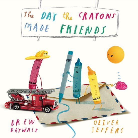 The Day the Crayons Made Friends - cover