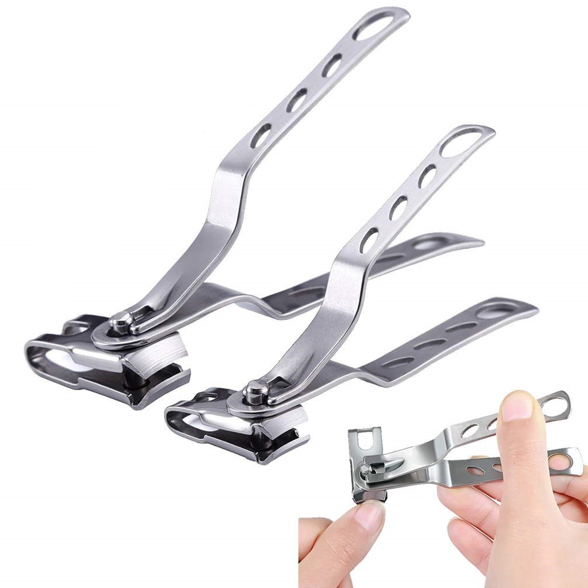 Nagelknipper voor dikke nagels 2-pack