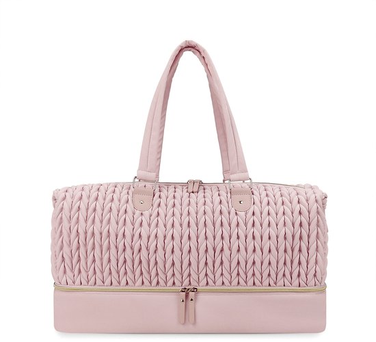 Babyluiertas - Grote capaciteit Moeder- en babytas - Multifunctionele tas - Geïsoleerde zak - Waterdichte moedertas - Roze