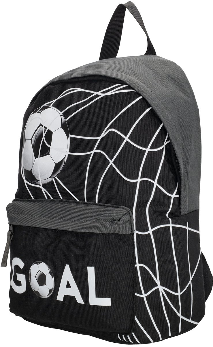 Beagles Goal Rugzak - Rugtas - Schooltas - School - Voetbal - Grijs