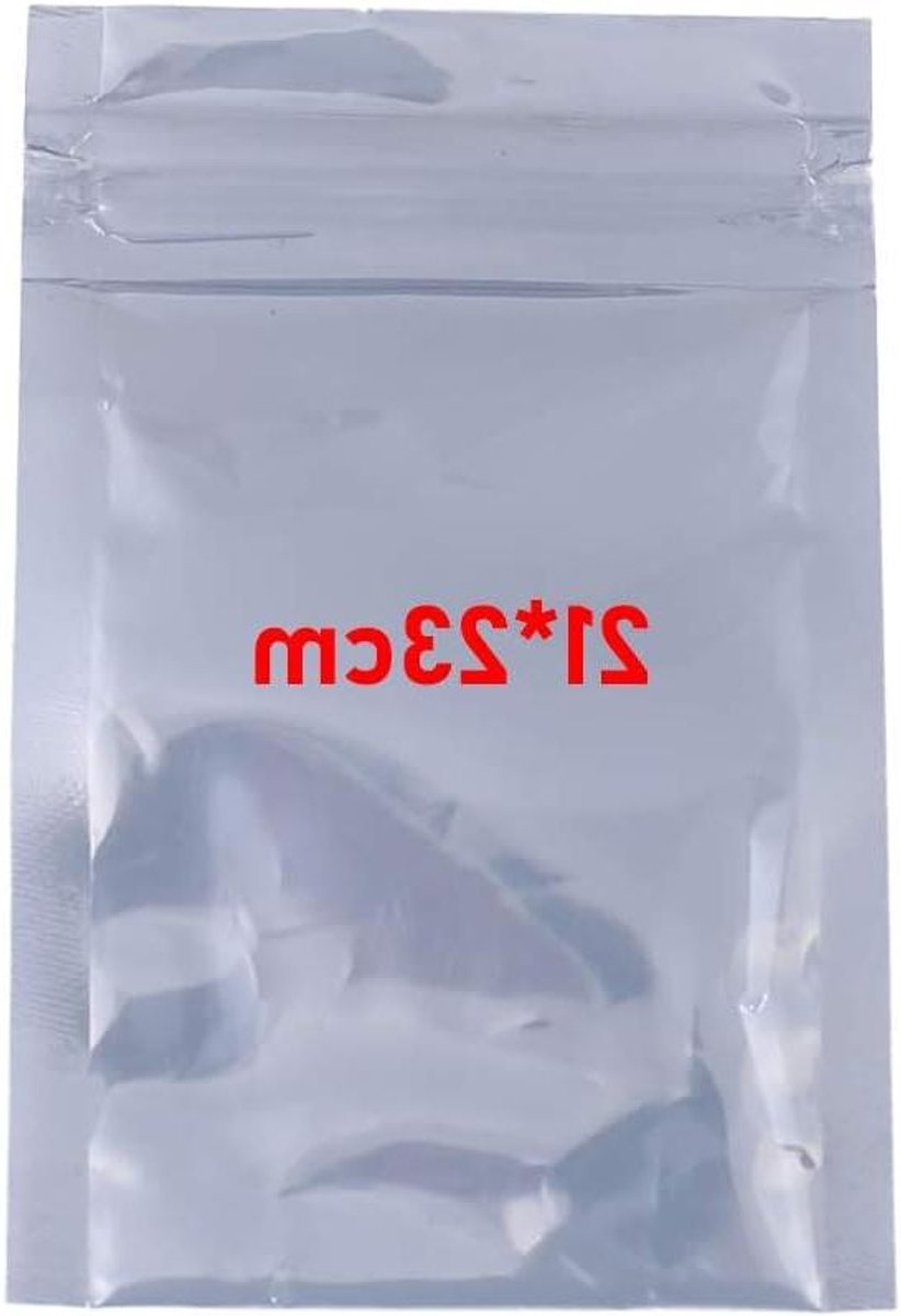 Allecto Plus - Antistatische hersluitbare zakken voor ESD gevoelige elektronica - 100 stuks, 5 maten - Bescherm uw componenten - 6 x 9 cm, 8 x 12 cm, 10 x 15 cm, 15 x 21 cm, 21 x 23 cm