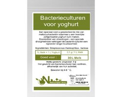 Bacterieculturen voor yoghurt, voor 30L melk - yoghurt cultuur