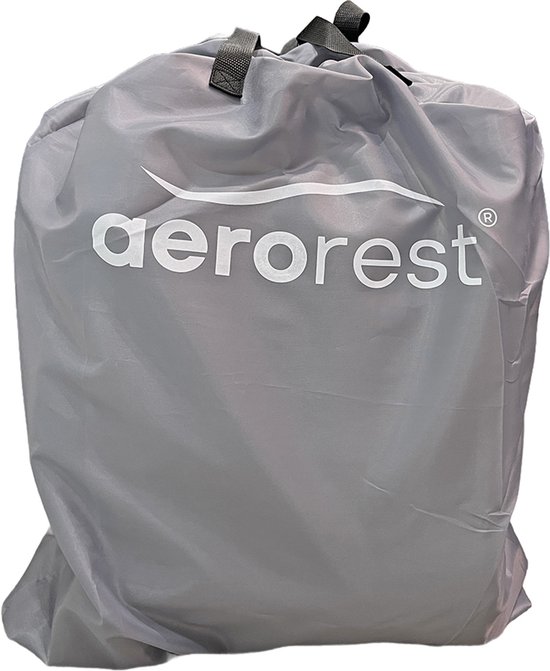 AeroRest Supreme Plush XL luchtbed 2-persoons - Extra lang luchtbed - 210 cm lengte - Met ingebouwde elektrische pomp van Merkloos — afbeelding 2