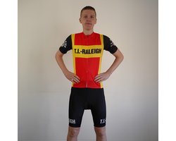 TI Raleigh - wielershirt - koerstrui - retro - vintage - maat M