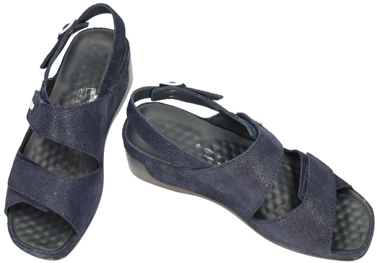Vital -Dames - blauw donker - sandalen - maat 36