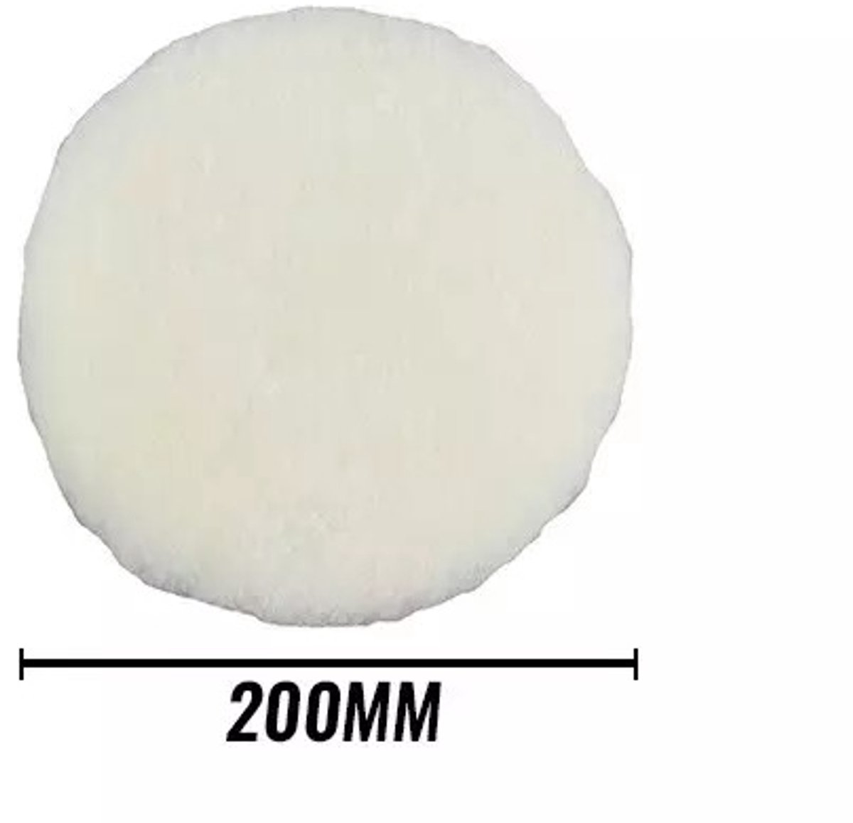 DECON CRAZY WOL PAD 8 INCH 200MM