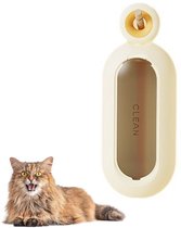 Draagbare herbruikbare pluisroller, 2 stuks katten- en