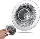 Rvs Badkamer Douche Haar Filter Catcher Drain Cover, Keuken Gootsteen Zeef Gat Cover (Pack Van 1) (10CM
