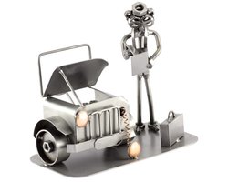Metalen beeld - Autoschade expert - Moerenbeeldje - by Rawa
