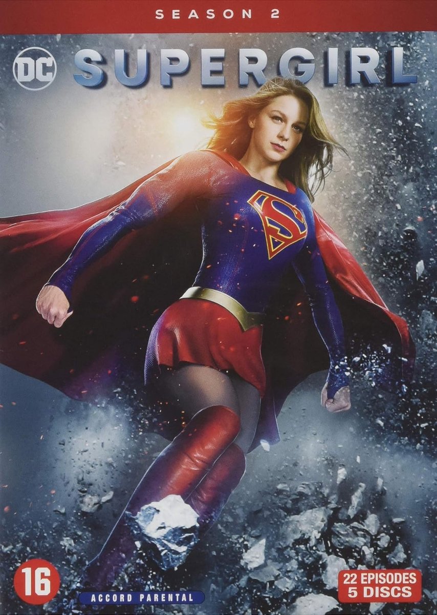 Supergirl Season 2 DVDbox 5 DVDs