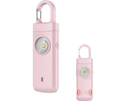 Persoonlijke Alarm - Krachtig 130 Db Geluid En Felle Flits - Persoonlijke Veiligheidsalarm - Zelfverdediging Sleutelhanger - Persoonlijke Bescherming - Noodsignaal - Senioren Alarm – Draagbaar Veiligheidsalarm