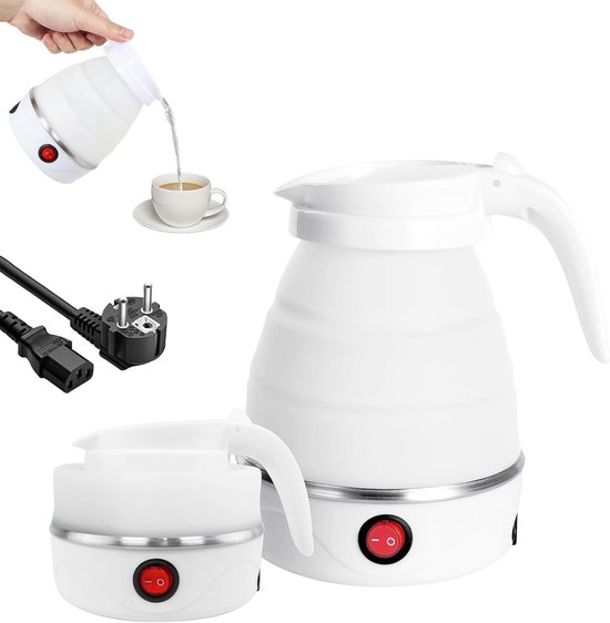 Opvouwbare Waterkoker 600 ml - Perfect voor Camping en Reizen