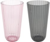 Verre à boire Lines plastique Ø8x15cm 450ml