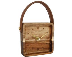 Klok "Vienne" S hout