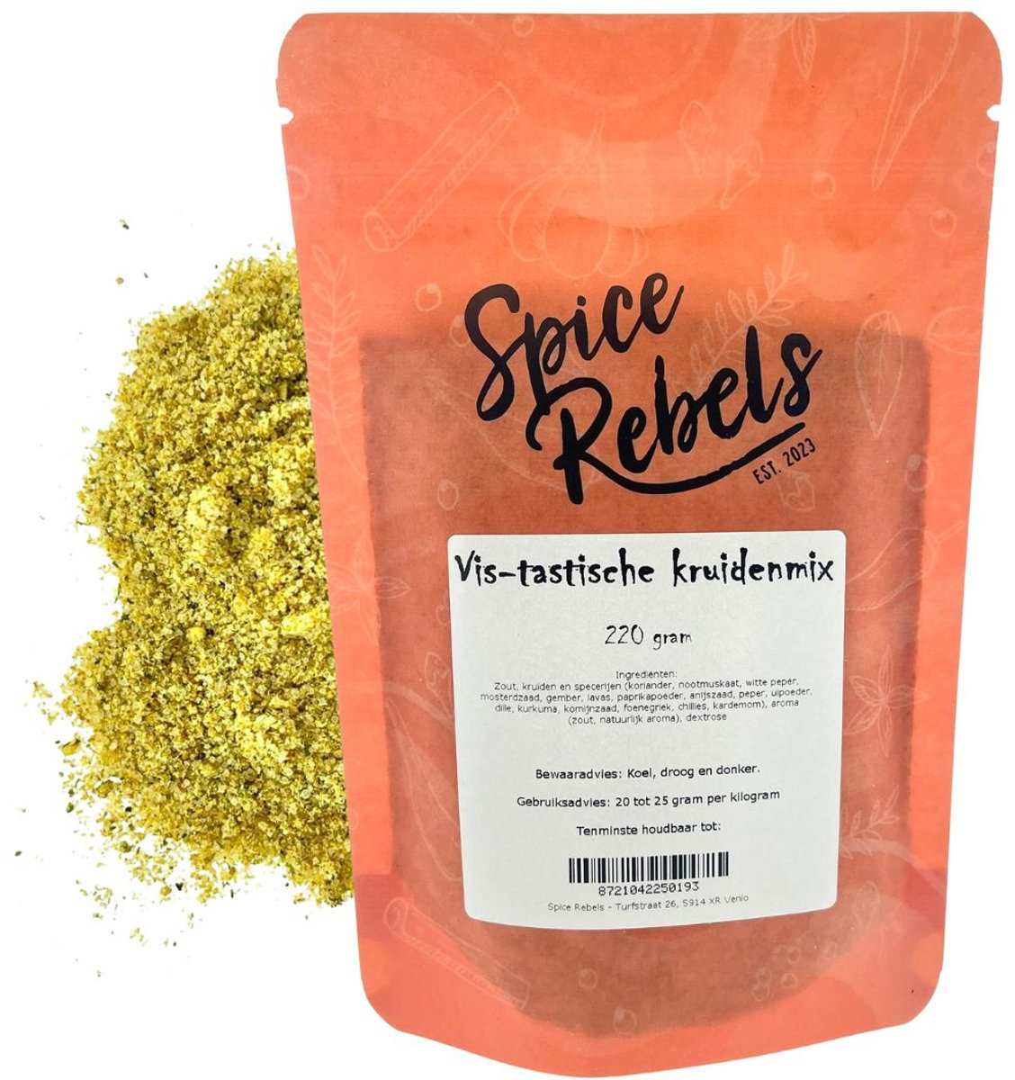Goedkoopste Spice Rebels - Vis-tastische kruidenmix - zak 220 gram - viskruiden