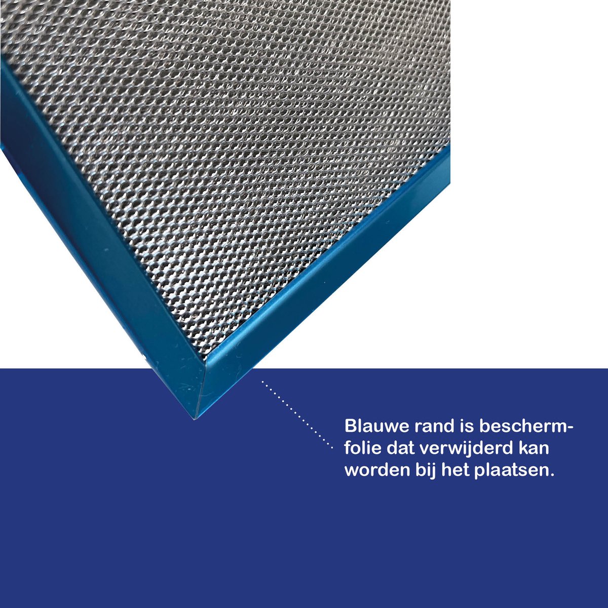 Multaparts® metalen vetfilter 298 x 239 x 8 mm voor diverse afzuigkappen thumbnail 4