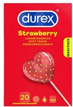 Durex Condooms Aardbeiensmaak - 20 stuks