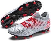 PUMA FUTURE 4.4 FG/AG Voetbalschoenen Heren - Glacial Blue-Nrgy Red - Maat 42