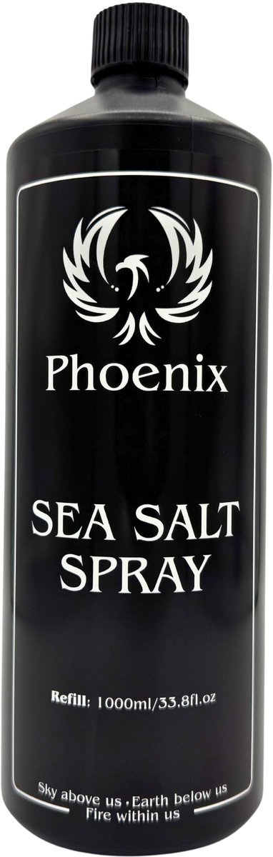 Phoenix Hair Products - Sea Salt Spray Navulling - Medium/Strong Hold - Beach Look - 1000ml