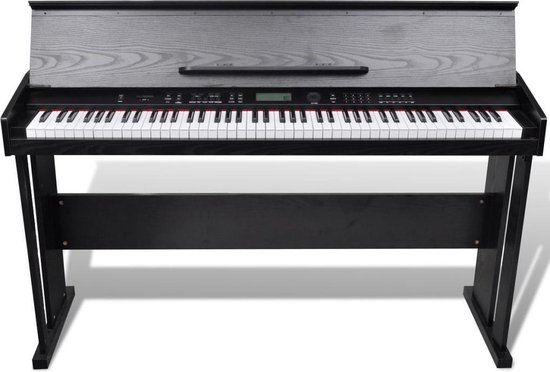 Vidaxl elektronische/digitale piano met 88 toetsen en bladhouder