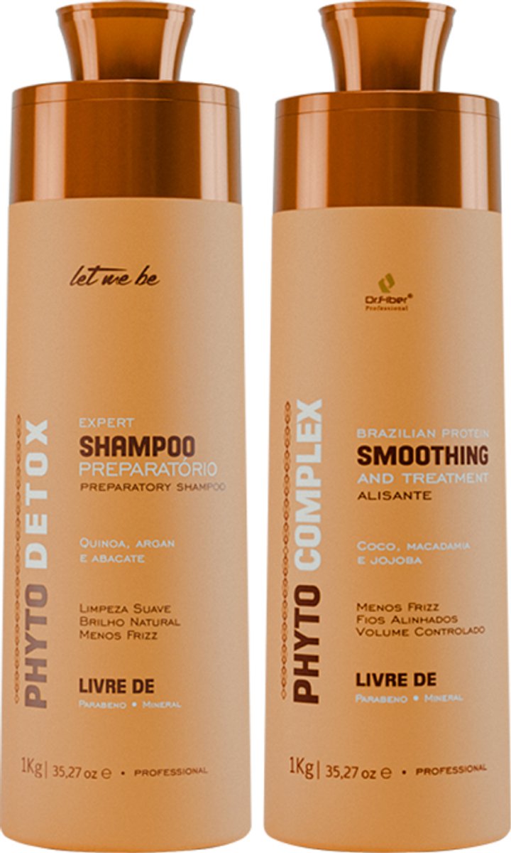 Let Me Be | Phyto Complex | Brazilian Protein Smoothing Treatment | 1000 gr (+ FREE SHAMPOO)