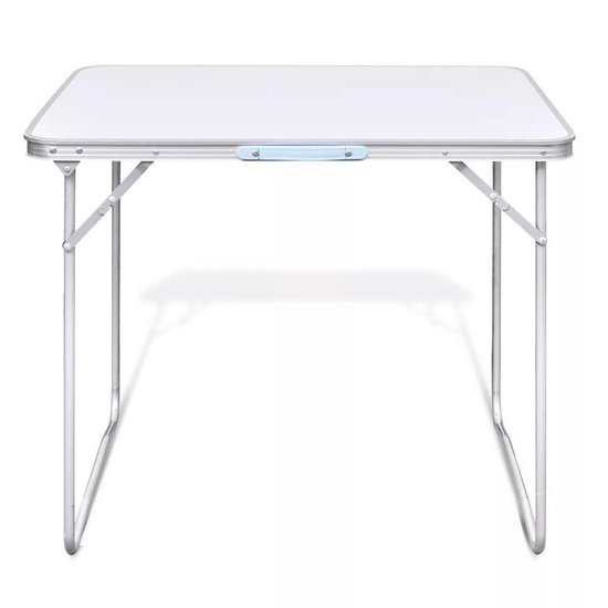 VDXL Campingtafel inklapbaar met metalen frame 80 x 60 cm